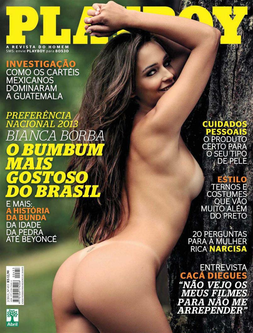 Bianca Borba Pelada na Playboy Fevereiro 2013