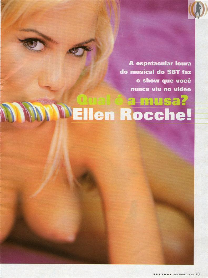 Ellen Rocche nua na Revista Playboy – Novembro 2001