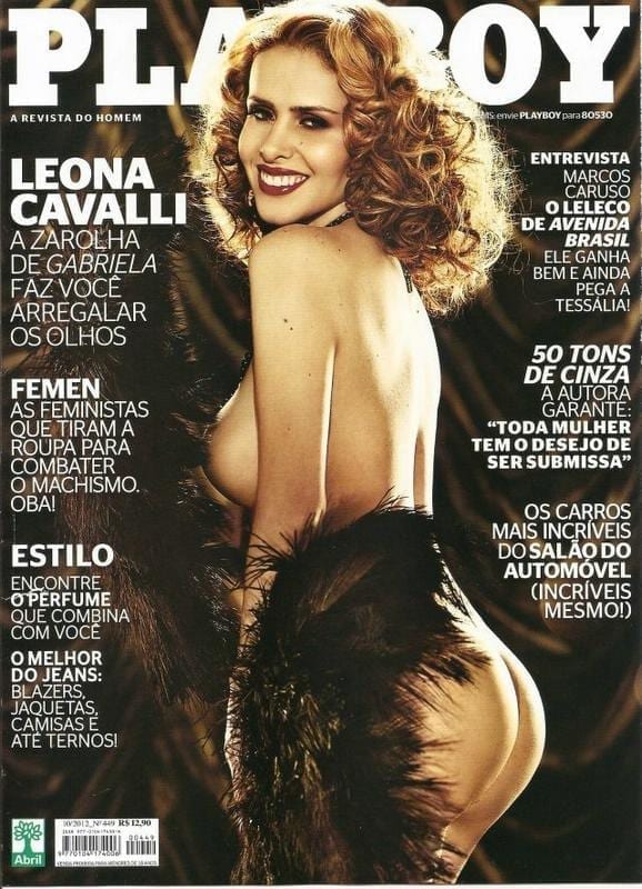 Leona Cavalli (Zarolha) pelada na Playboy - Outubro 2012