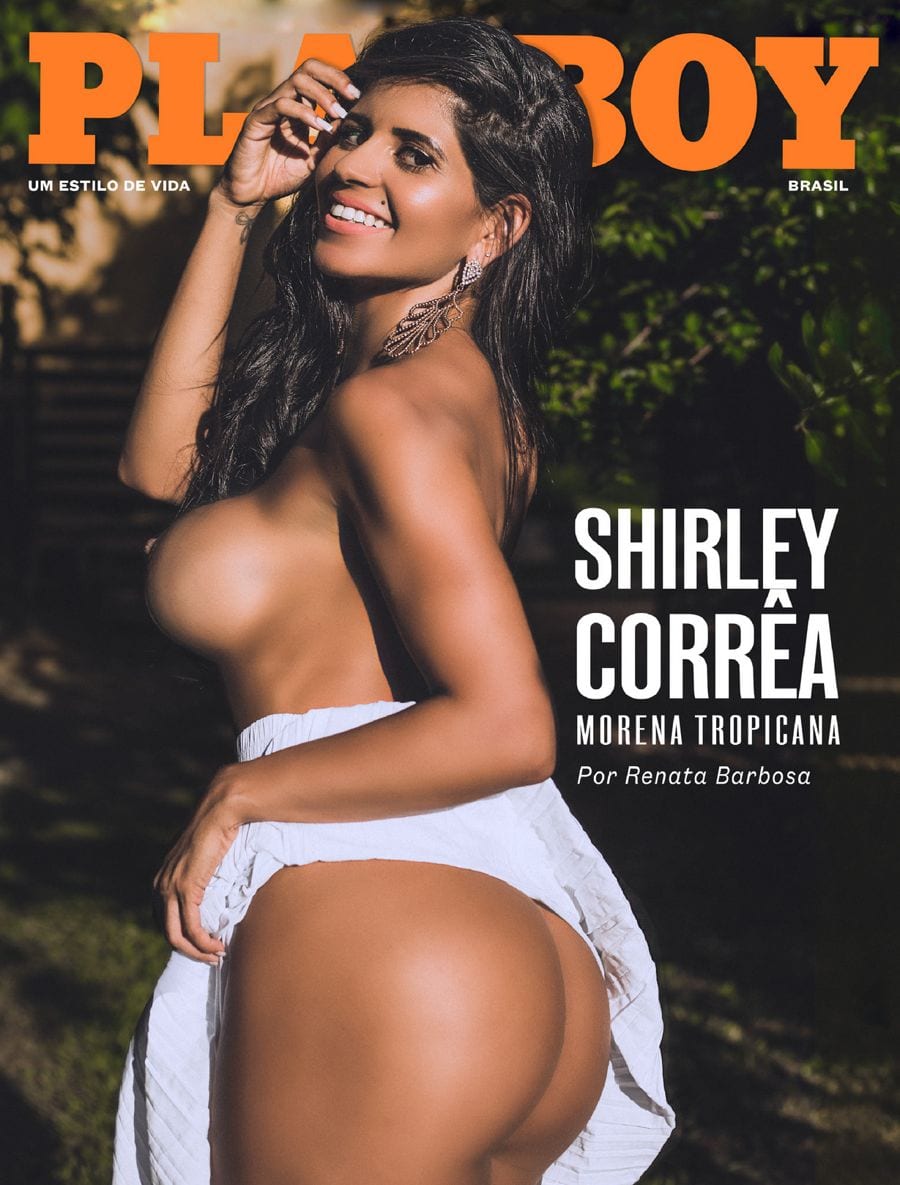 Morena Tropicana, Shirley Correa nua na Revista Playboy