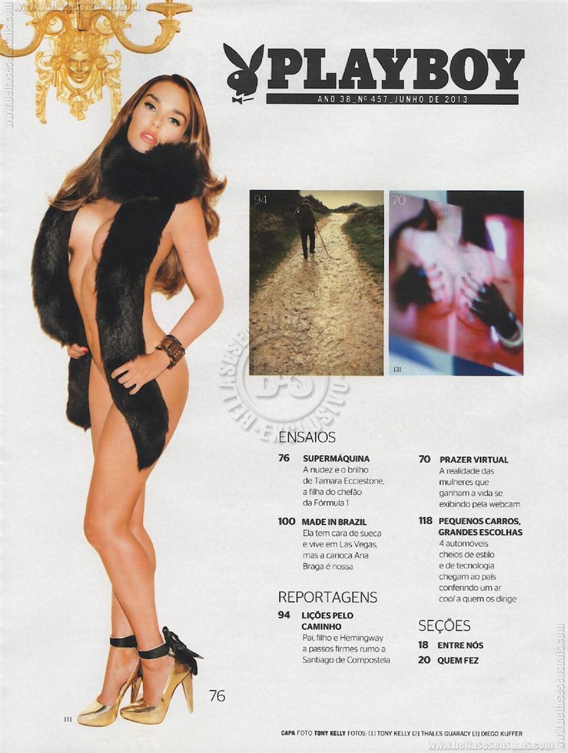 Tamara Ecclestone pelada na Revista Playboy de Junho 2013