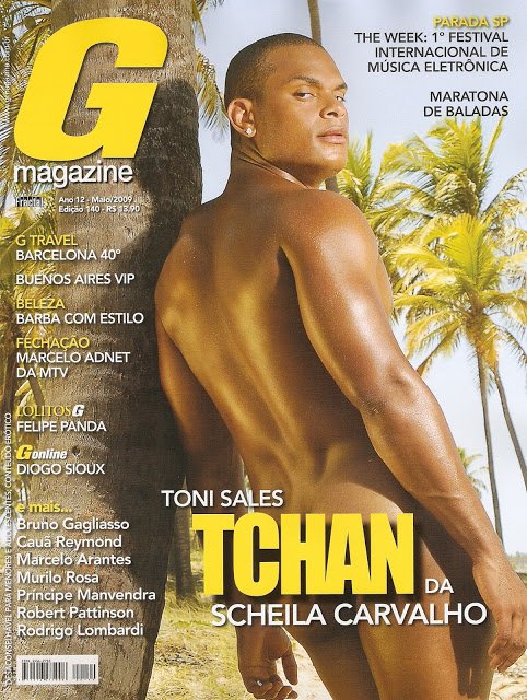 Tony Salles pelado na G Magazine é de tirar o fôlego!
