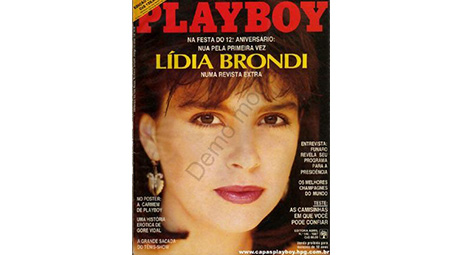 Playboy Lidia Brondi – Agosto de 1987