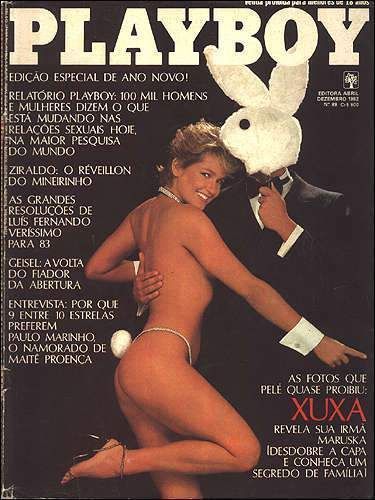 Xuxa Meneghel Pelada na Playboy