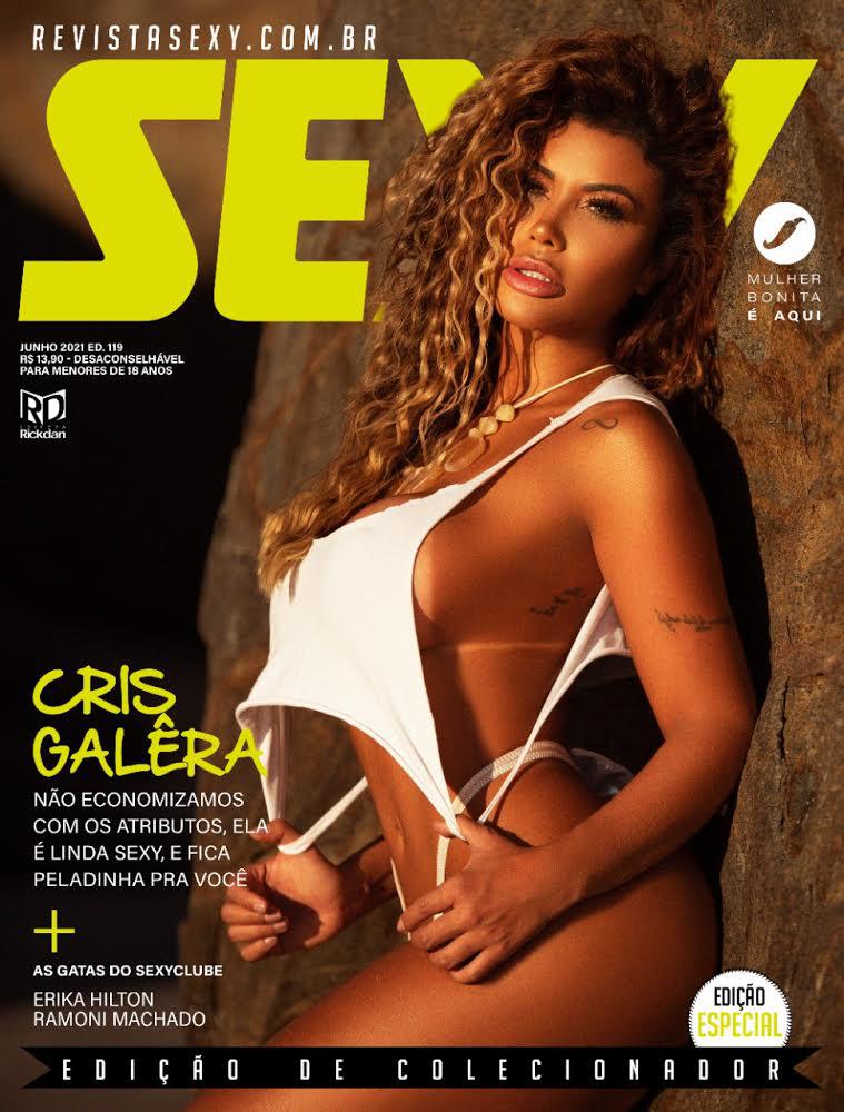 Cris Galêra Nua na Revista Sexy Clube Brasil