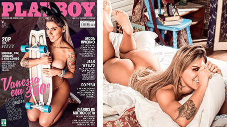 Vanessa Mesquita do BBB14 nua e pelada na Playboy
