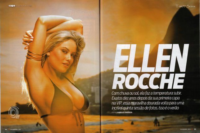 Top Fotos da Ellen Roche pelada nua na VIP e Playboy