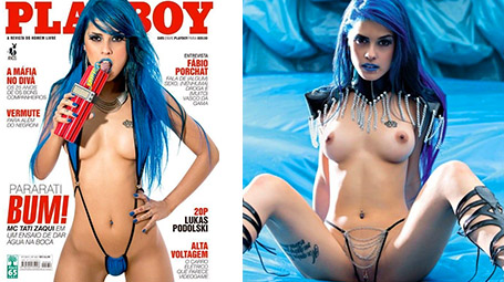 Fotos da Tati Zaqui nua e pelada em revista Playboy