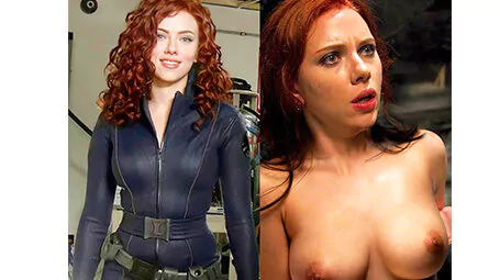 Scarlett Johansson Nua (Viúva Negra)