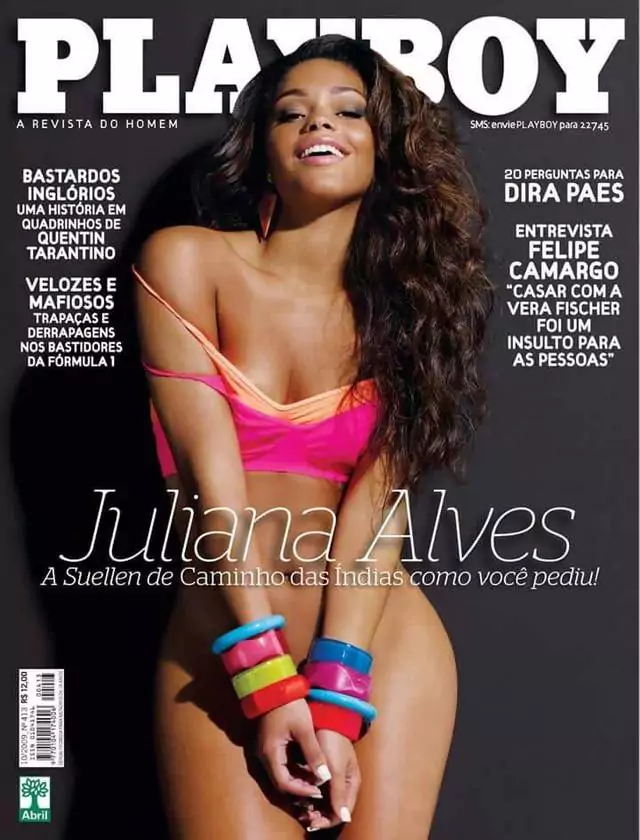 Juliana Alves Nua na Revista Playboy de 2009