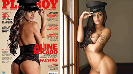 Aline Riscado Nua na Playboy – Fotos Peladas Completa!