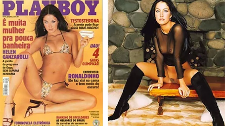 Ellen Ganzarolli nua e pelada em ensaio da Playboy