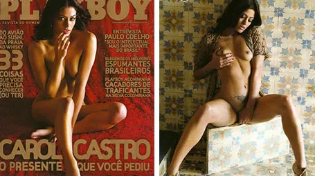 Playboy Carol Castro Nua Pelada fotos incríveis!